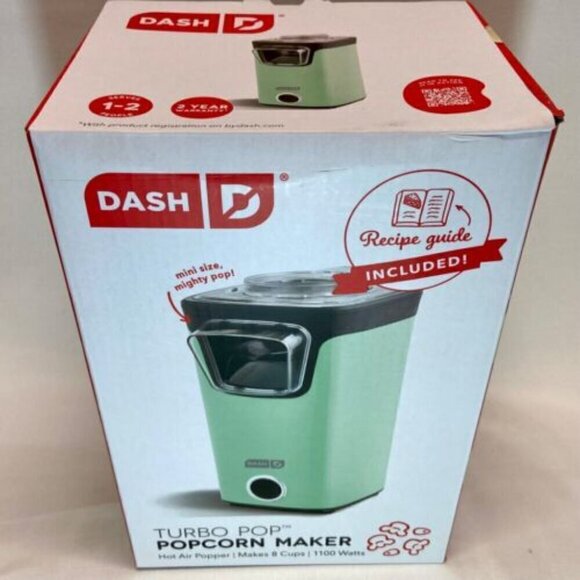 DASH Hot Air Popcorn Popper Maker with Measuring Cup to Portion Popping Corn New - Picture 3 of 6